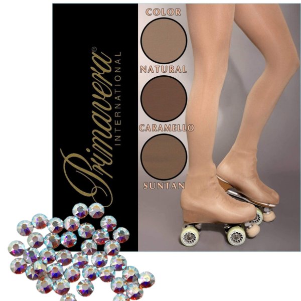 Medias Primavera Cubrebota con Swarovsky