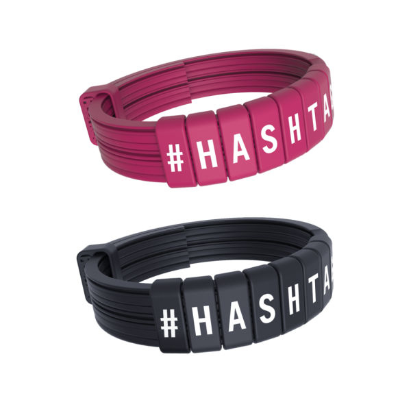 Pulsera hashtag SKATING/PATINAJE