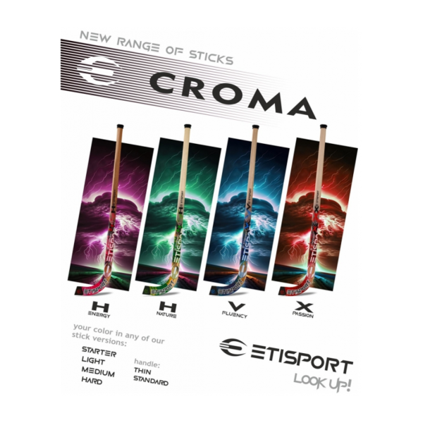 Etisport Croma (azul, rojo, verde, rosa)